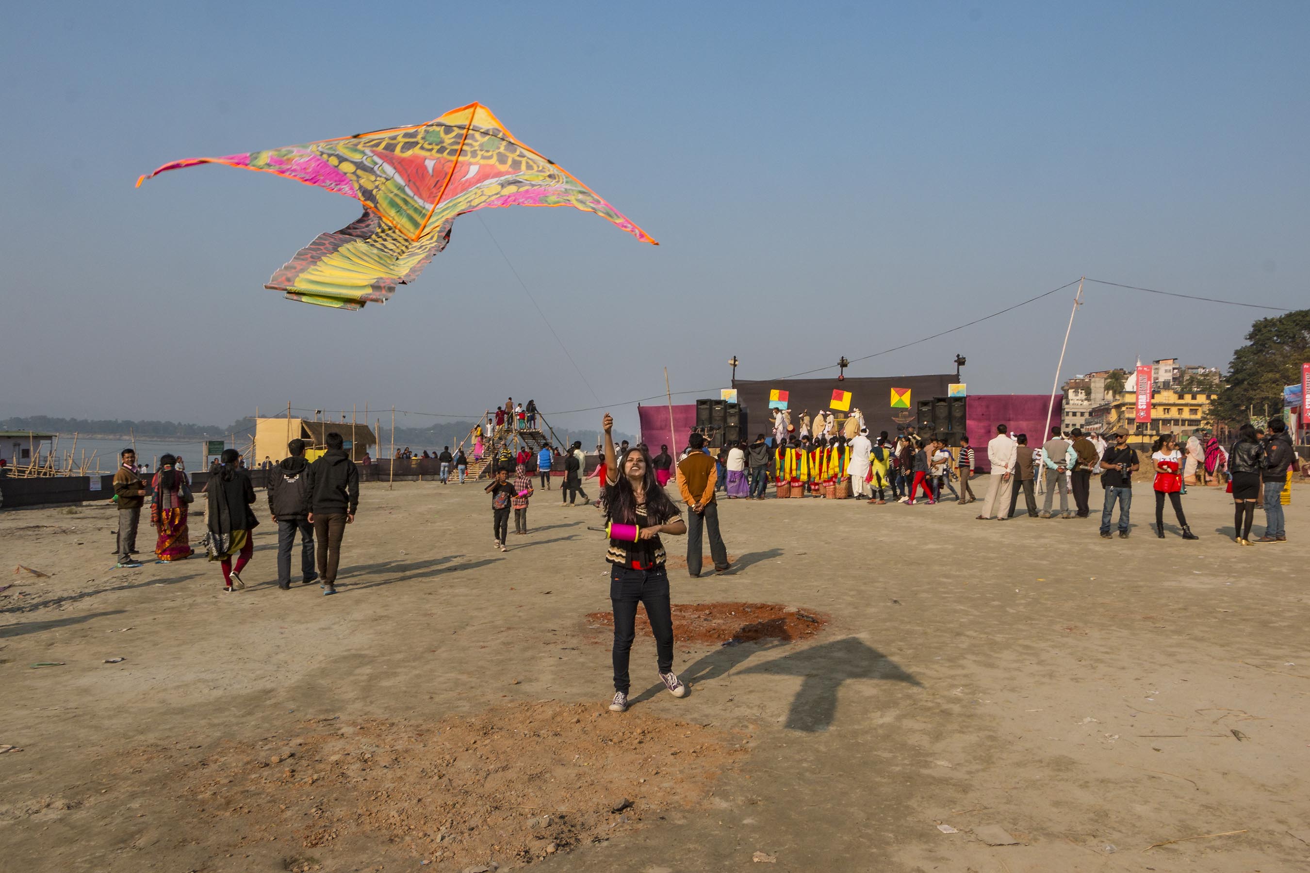 5th Jeevan Kite & River Festival kicks off Assam Times